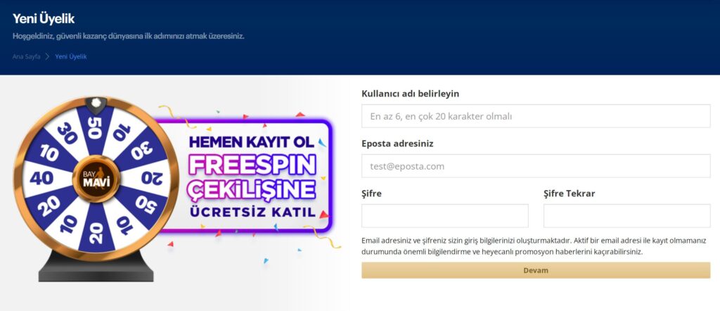 baymavi üyelik